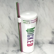 New DUNKIN Rare WICKED For Good Stainless Tumbler 22oz *FREE GIFT W/PURCHASE*