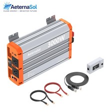 3000W 6000W Pure Sine Wave Power Inverter Converter 12V to 110V 120V Remote