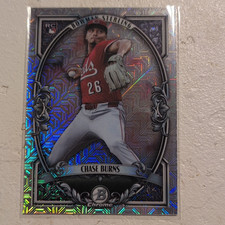 Topps 2026 Bowman Sterling Chrome Rookie Revelation Chase Burns #BST-10 Reds
