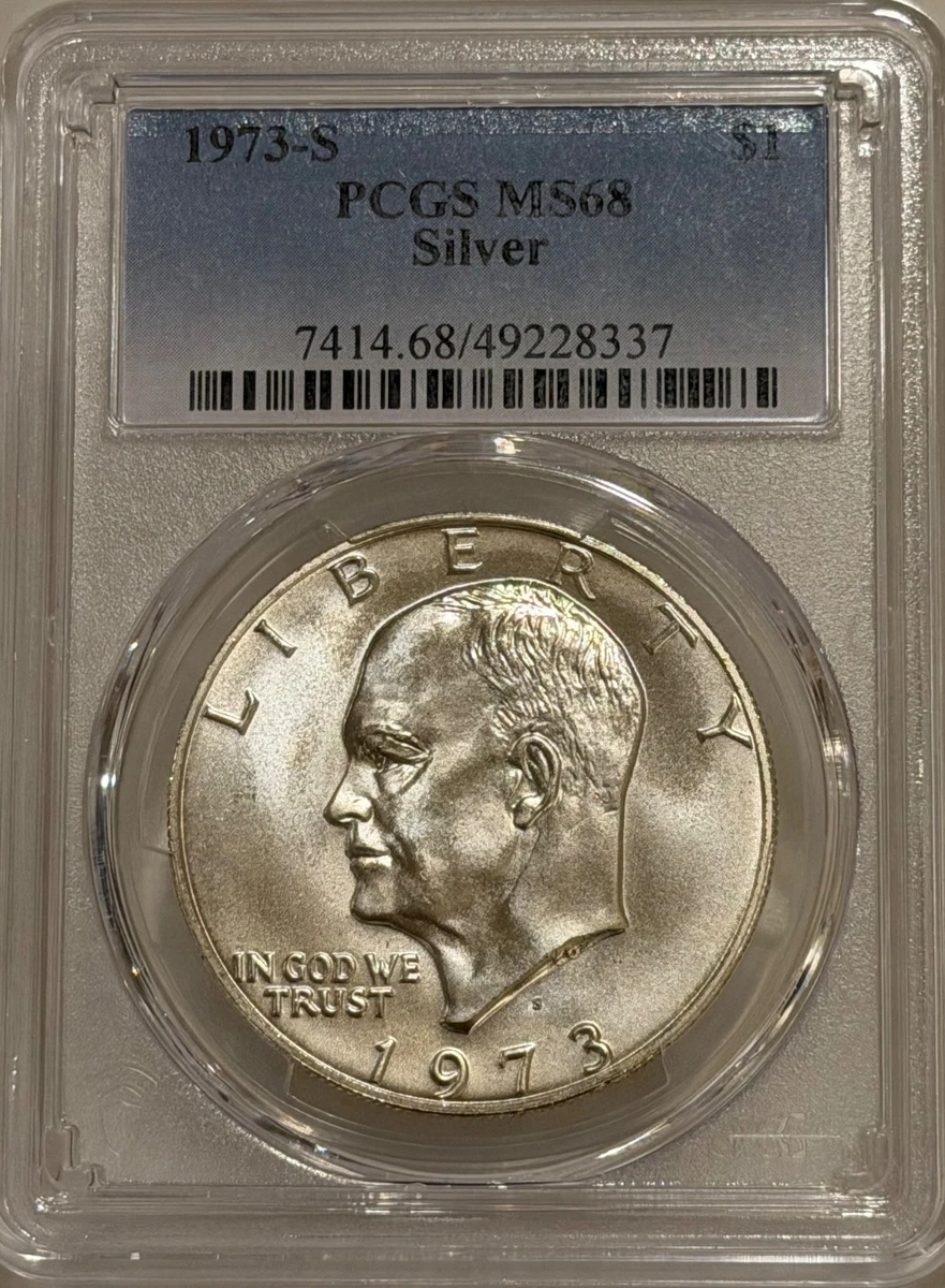 MS 68 Graded Eisenhower Dollars 1971-1978 for sale | eBay