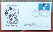 PEANUTS SNOOPY THE RED BARON CHARLIE BROWN COMICS 2001 PCS CACHET FDC