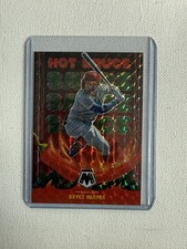 2022 Panini Mosaic #HS-3 Bryce Harper Hot Sauce Green Mosaic