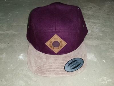 BROOKLYN COLLEGE Baseball Cap Sample Hat 5 Panel Style 2 Tone Strapback