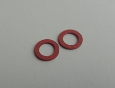Vespa Gear Box Oil Drain & Fill Fibre Washers (2) - Px,T5,Rally,GL,Super,V90,Pk