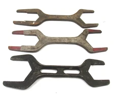 3 Vintage Spud Wrenches 3, 2 Chicago Specialty Mfg. Co. and 1 -3 in 1 & NYE P935