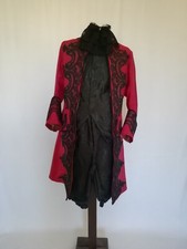 Men's Historical Dress 1700: Red Prince Costume
