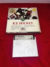 SportTime Superstar Ice Hockey (IBM PC, MS-DOS, Mindscape, 1987) BIG BOX PC 