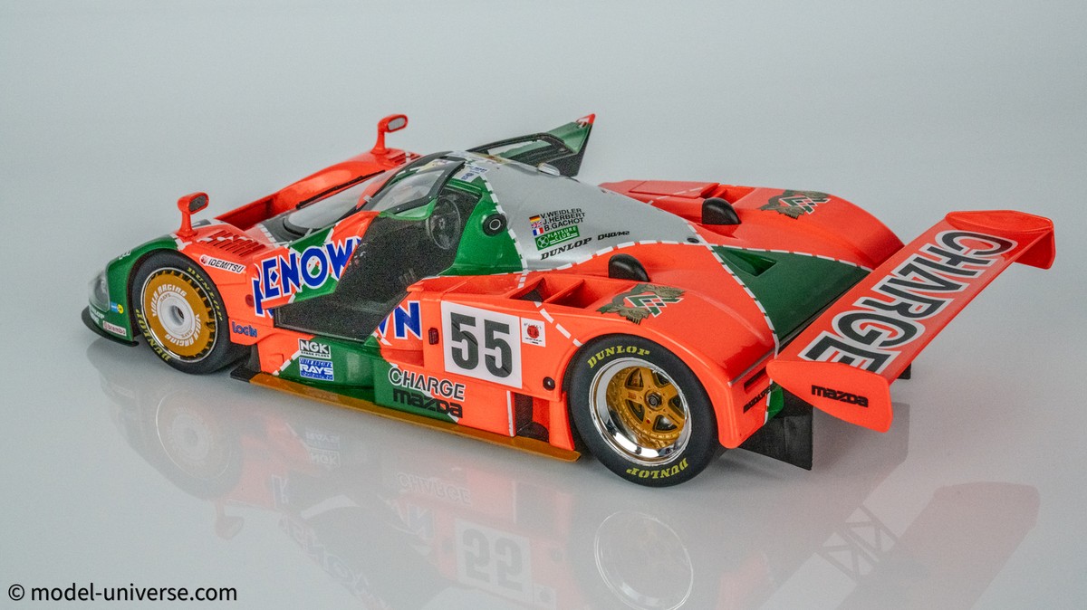CMR 175 MAZDA 787b Model Car Weidler Herbert Gachot Winner Le Mans