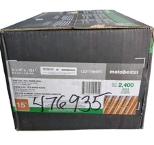 Metabo HPT 12217HHPT Steel 16 Degree Smooth Shank Framing Nails 3-1/4in 2400pk