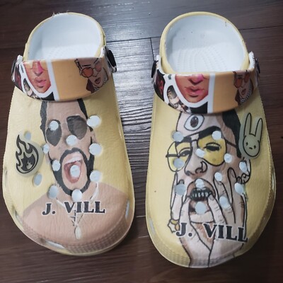 Bad Bunny Clogs Womens Size 6-7 Sandals Shoes Beach Pool Slip