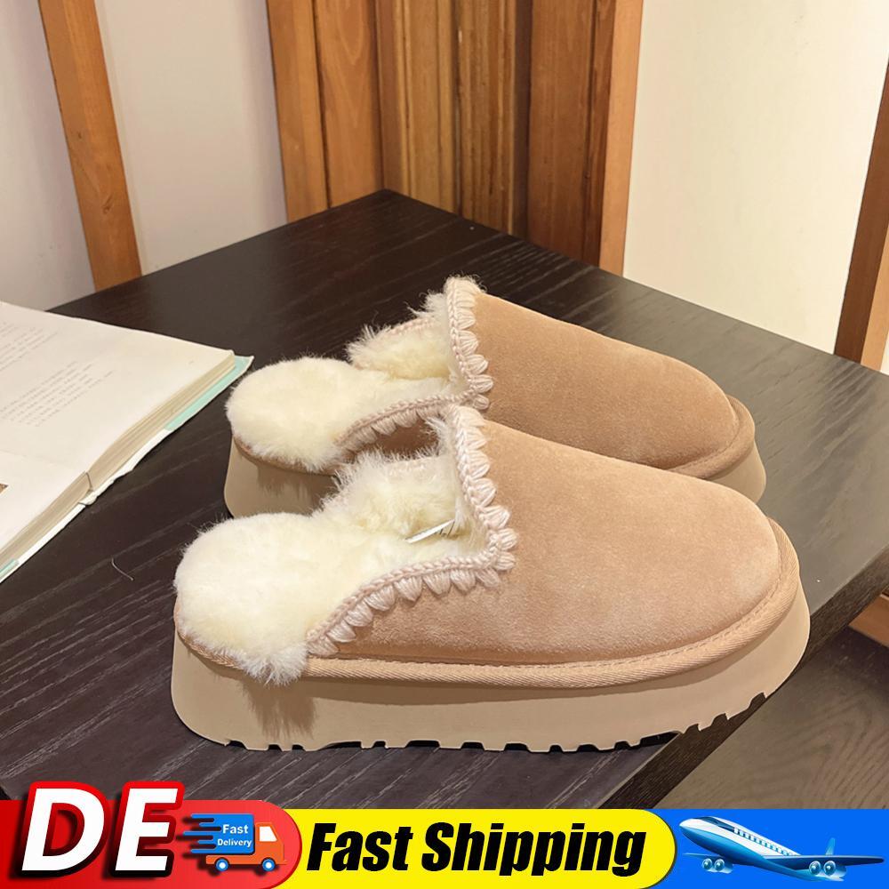 APL Pantofole Invernali Peluche Peluche Punta Chiusa Accoglienti Termiche Forniture Casa