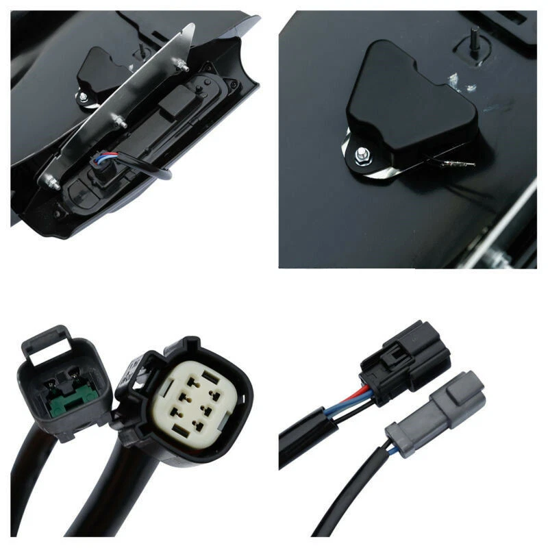 LED Rear Fender System Fit For Harley Touring Road King Glide 2014-2021 - Image 3 of 4