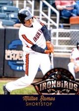 2018 Aberdeen IronBirds Choice #24 Milton Ramos Hialeah Plantation Florida Card