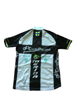 Maillot Cyclisme Nalini Parma Bianchi – Italie – Taille L – Manches Courtes