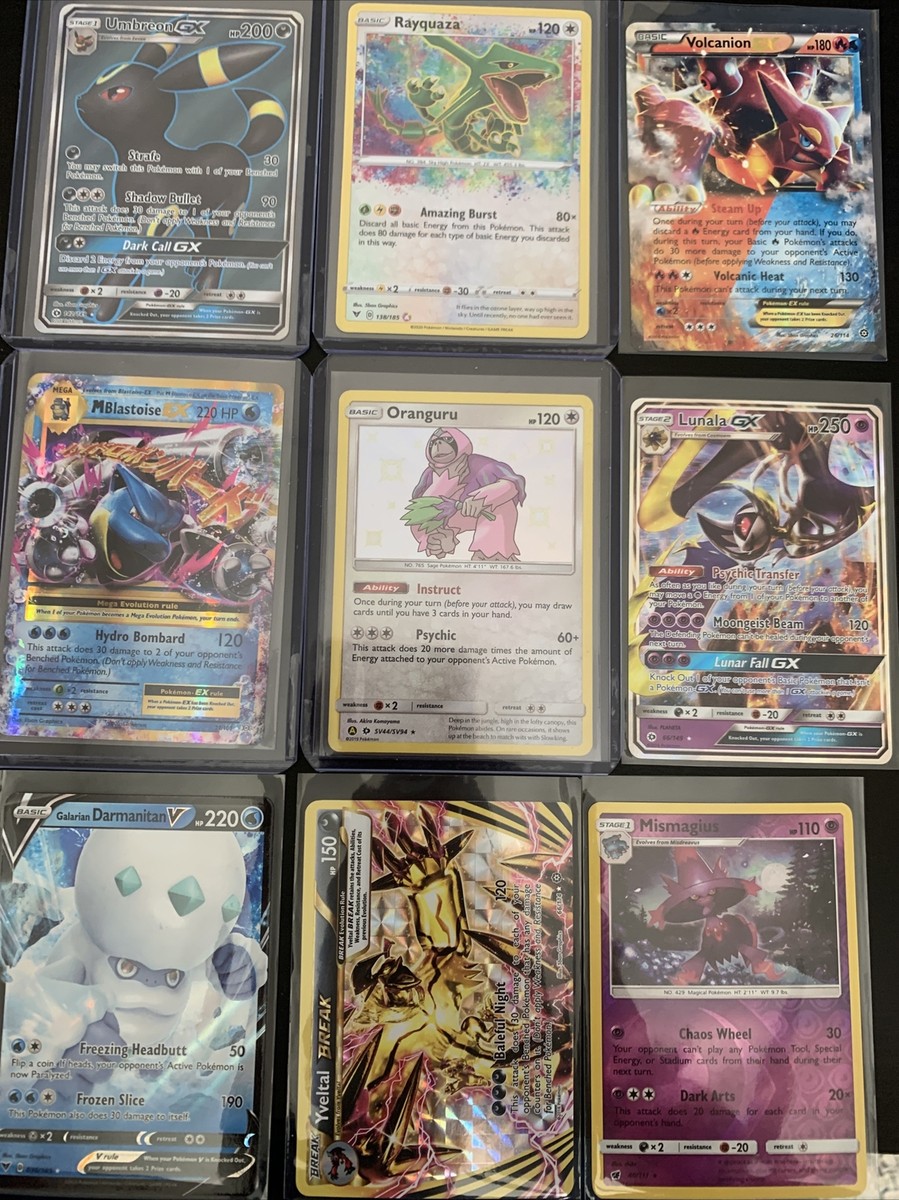 POKEMON CARDS 50 CARD LOT - COMMONS, UNCOMMONS, RARES!! + HOLOS - ALL NEW  M/NM