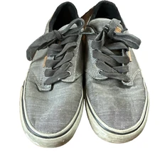 Vans Size 10 Gray  721356 Skateboarding Sneakers Retro Grunge Rock Classic City