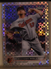 ALEXANDER WELLS—2022 Topps Chrome X-Fractor #49