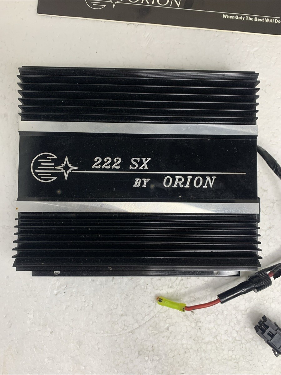 りおんページ ORION 222 SX Old School Car Audio Power Amplifier 44 Watts RMS