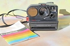 Vintage Poloroid Sonar One Step Pronto Land Camera with Instruction Booklet
