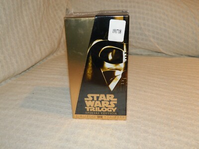 Star Wars Trilogy (VHS, 1997, Special Edition) NEW Watermark Seal Full Screen