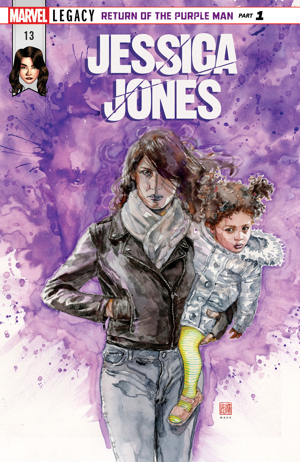 JESSICA JONES #13 MAIN COVER MARVEL LEGACY NEW/UNREAD