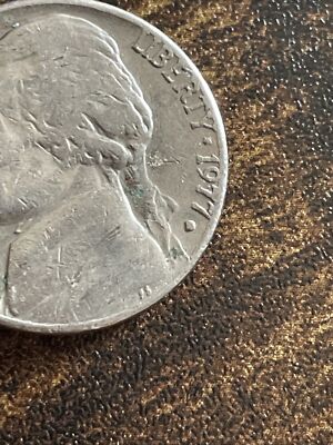 1977 D Jefferson Nickel Filled 