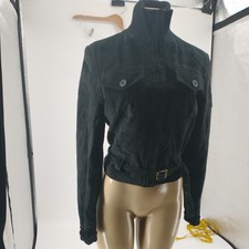 Ideology Women’s Jacket Size 6 Black Long Sleeve Full Zip