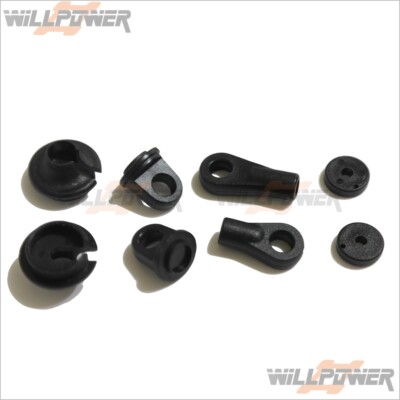 GPX4 Shock Ball End #22037 (RC-WillPower) Hobao Hyper 1:10 On-Road Drifter Car