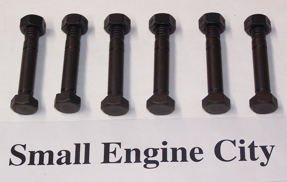 PET-381 6 Pack Ariens 52100100 Black Shear Pins (Bolts & Nuts) 521001