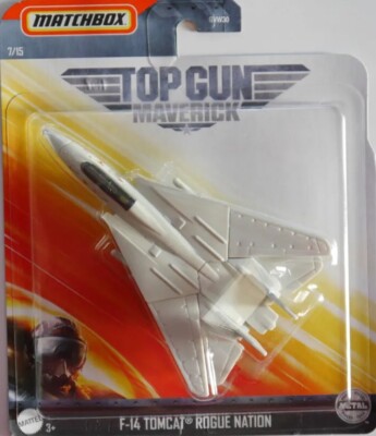 Matchbox Top Gun Maverick #7/15  F-14 Tomcat   ROGUE NATION   Jet Fighter  RARE!