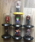 DOMEZ TOY BULK LOT VINYL FIGURES AVENGERS DC CAPTAIN MARVEL JOKER SUPERMAN FLASH