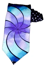 RUSH LIMBURGH NO BOUNDARIES ART DECO TIE MADE IN U.S.A.
