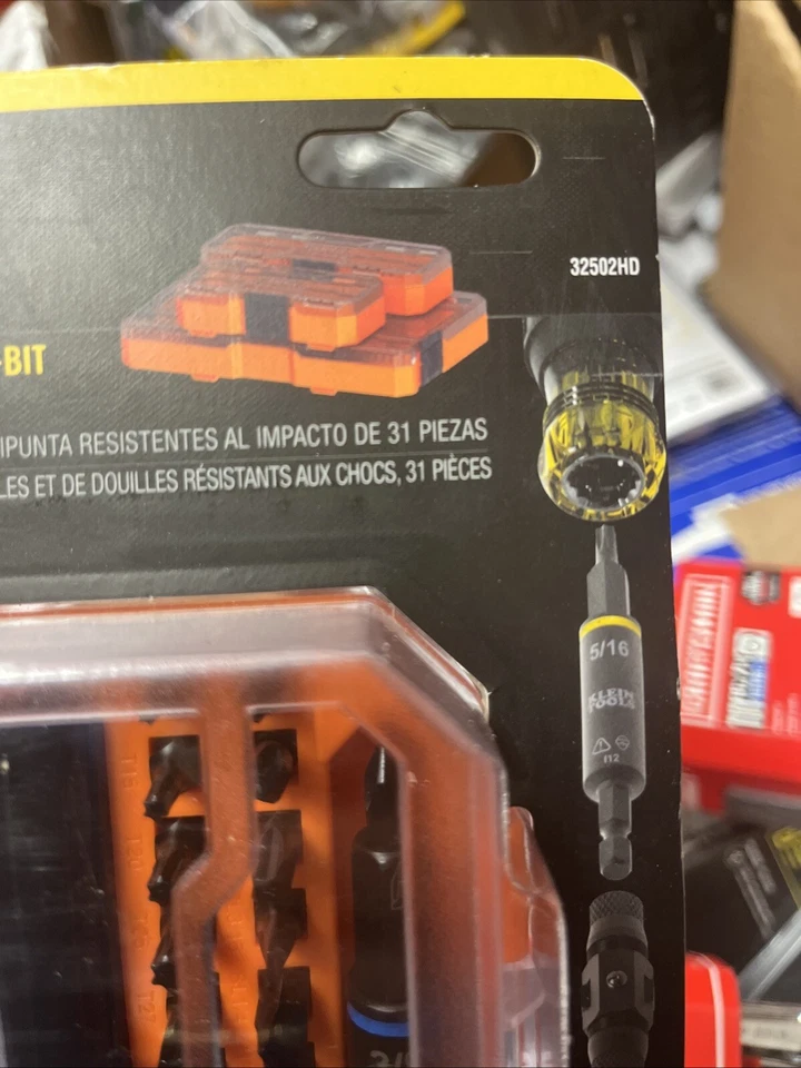 Klein 32502HD KNECT Impact-Rated Screwdriver & Socket 41 piece set w/Case - Image 2 of 4