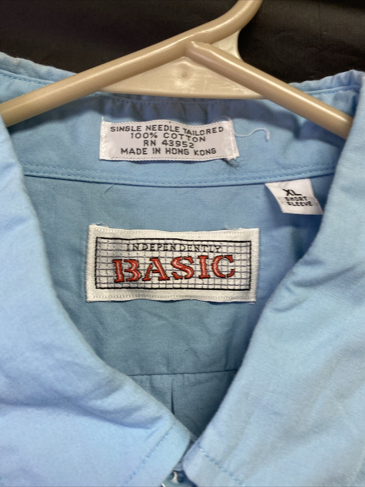 Independently Basic Blue Button Up Shirt. Size XL - image 2