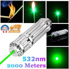 5mW 532nm Green Laser Pointer Pen Visible Beam Light Zoom Focus Lazer New