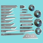 5pcs ATOM ESKO Tungsten Carbide Knife Cutter Oscillating Blade Z1 to Z701