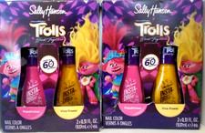 Sally Hansen Insta-Dri Nail Polish SET Trolls POPALICIOUS VIVA POWER 2-BOXES