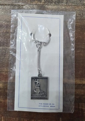 Vintage NOS Ternstedt Division GM ''I'm On Target'' Key Ring Fob Mint Original