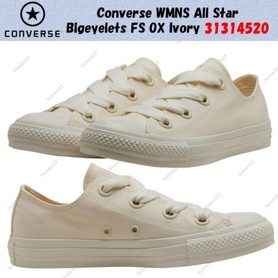 Converse WMNS All Star Bigeyelets FS OX Ivory 31314520 Women's Size