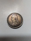 Photo of a 1887 Victoria Shilling from an eBay listing that sold on Jun 29, 2026