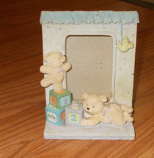 Vintage Baby Bear Playroom Scene 3D Picture Frame 5" x 4"