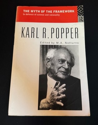 Myth of the Framework In Defence of Science & Rationality Paperback Karl Popper