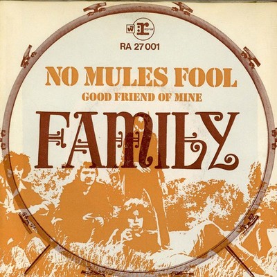 Family - No Mules Fool (Vinyl Single - 1970 - DE - Original)