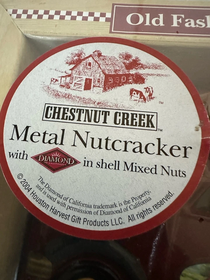 Chestnut Creek Metal Nutcracker 3551 With Diamond Mixed Nuts Early-2000s - Image 4 of 4