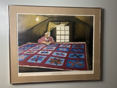 Mrs. Edna Shoaf Dorsett By Robert Timberlake Signed Print 1973