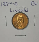 1954-D BU Lincoln Wheat Penny