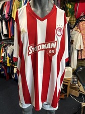 Genuine Olympiakos 2017/18 Home Shirt Adidas Mens 3XL VGC