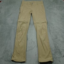 Columbia Pants Womens 4 Brown Convertible Omni Shield Outdoor Activewear