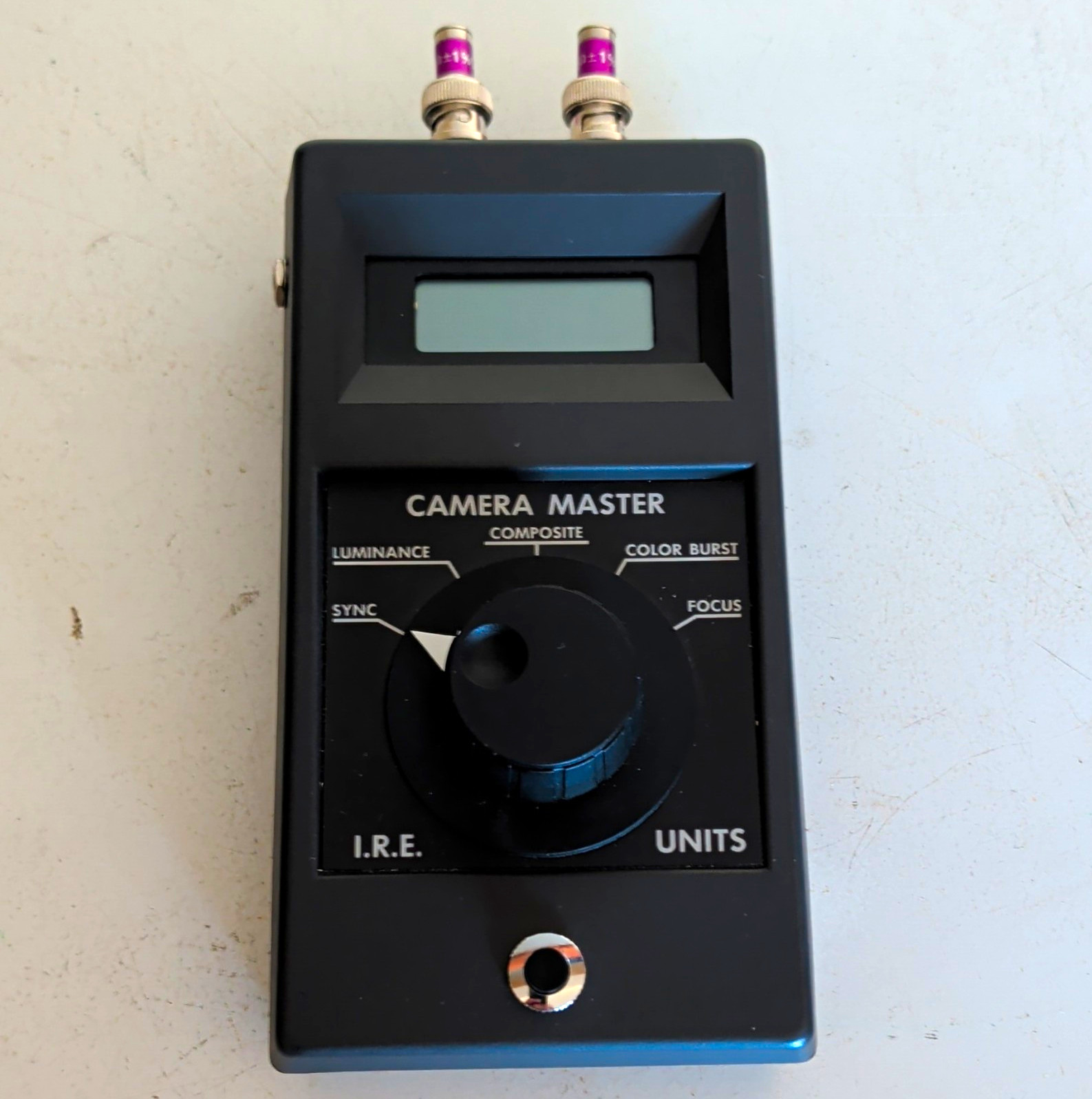 FM Systems Camera Master CM-1 Composite Video I.R.E. Meter Battery Powered