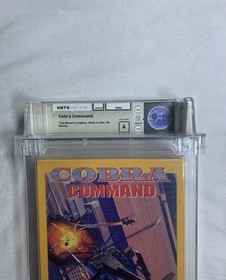 Cobra Command Sega CD 1992 PSA 9.0 A Sealed &ndash; Cardboard Longbox &ndash; Rare No Rating